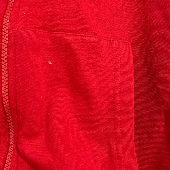 Lacoste Men's Zip-Up Red Sweater - Picture 8 of 10
